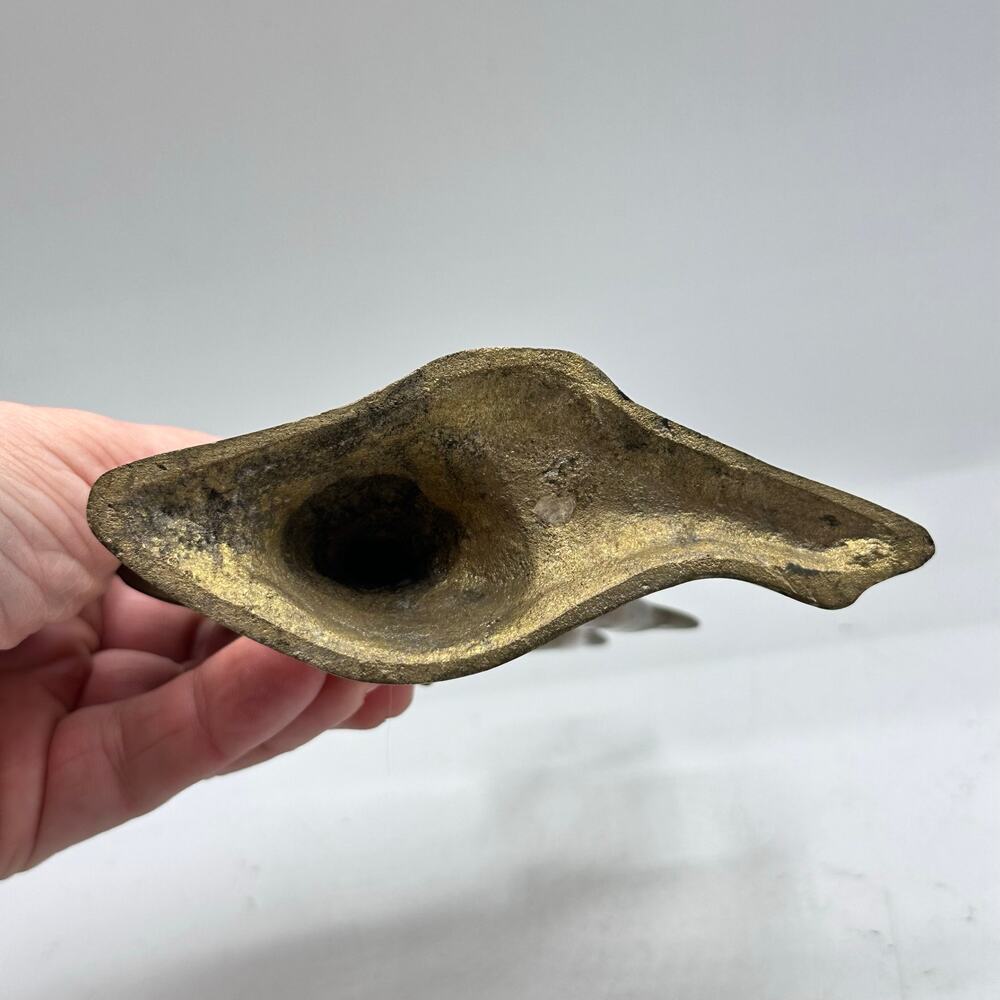 Vintage Brass Dolphin Figurine - Retro Decor 70s 80s Palm Beach Deco - Picture 4 of 5